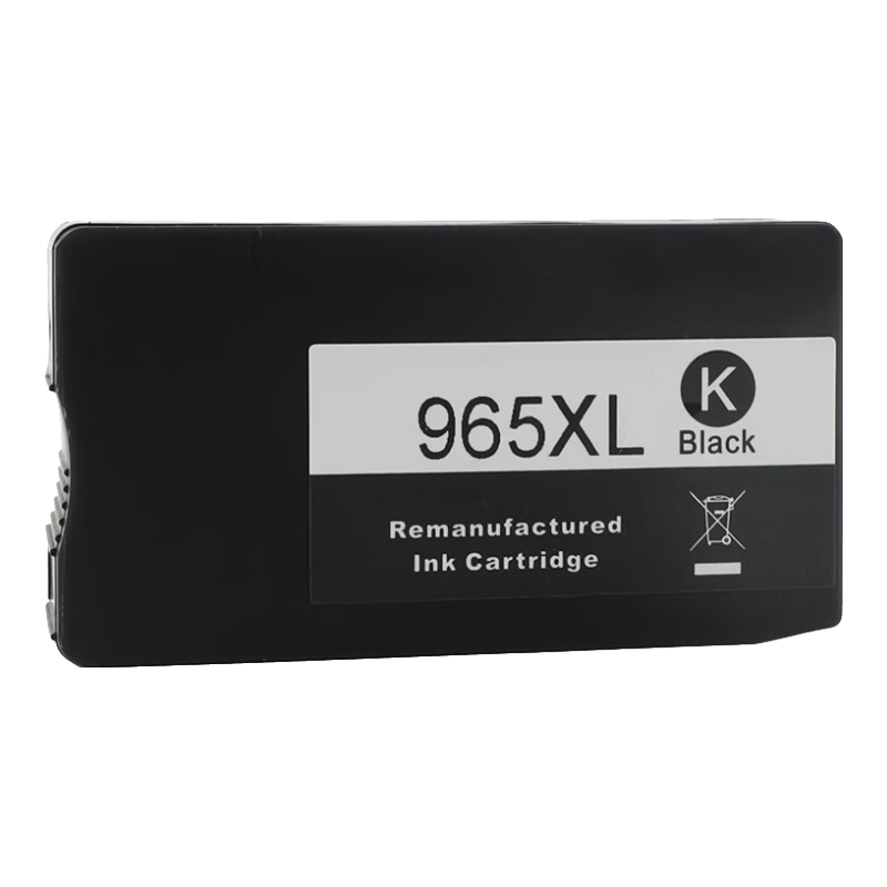 Черная чернильная кассета Befon 965XL совместимая с цветными струйными принтерами HP 9010 9012 9016 9018 9019 9020 9026