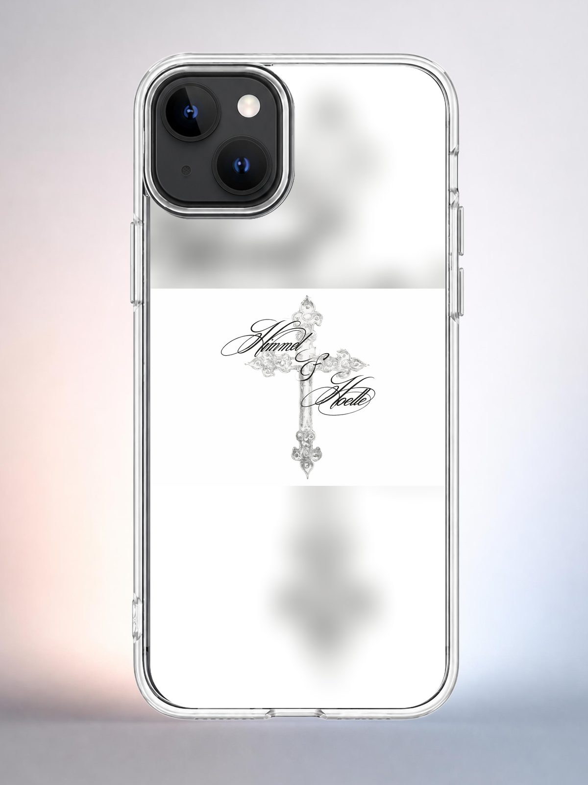 Чехол iPhone 13 Декоративный крест Y2K Indie Sleaze