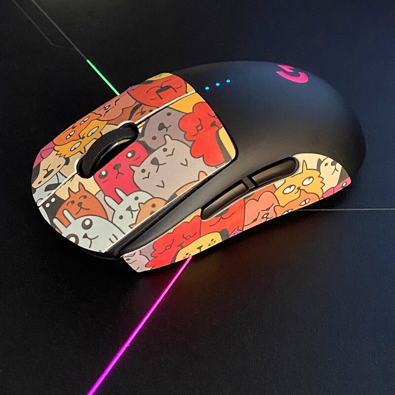 Темно-хаки наклейка для мыши для Logitech GPW2/3 V3 Pro
