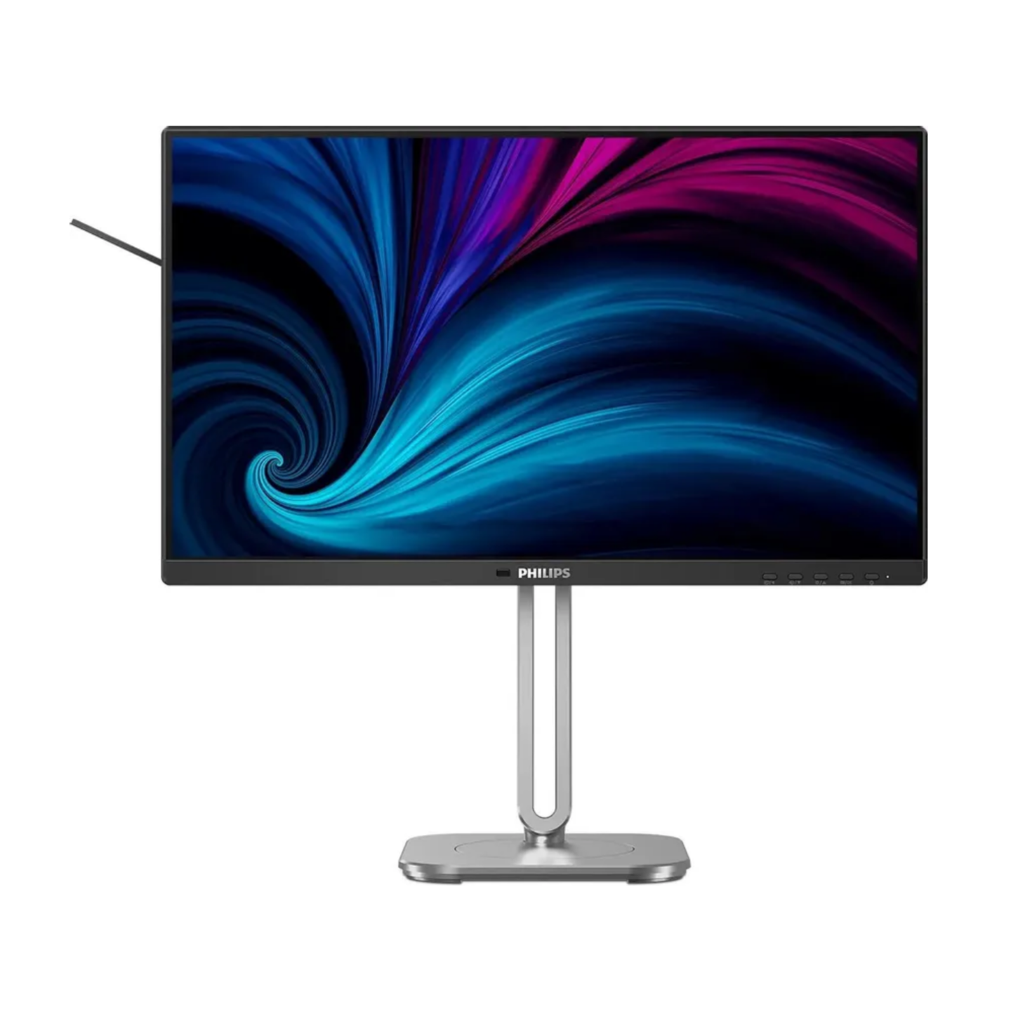 Монитор 23.8" Philips 24B2U4301, 1920x1080/120 Hz/IPS/4 ms/HDMI 1.4/DP 1.4, серебристый