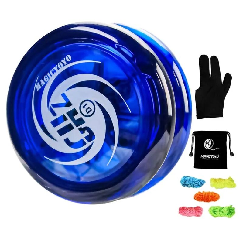 Magicyo yo responsive yoyo d1 ghz, профессиональное йо-йо для детей начинающих, с нитями йо-йо, перчатками и сумкой