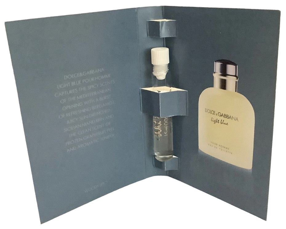Dolce & Gabbana Light Blue Homme туалетная вода для мужчин 1.5 мл пробник - Дольче Габана Лайт Блу Хом