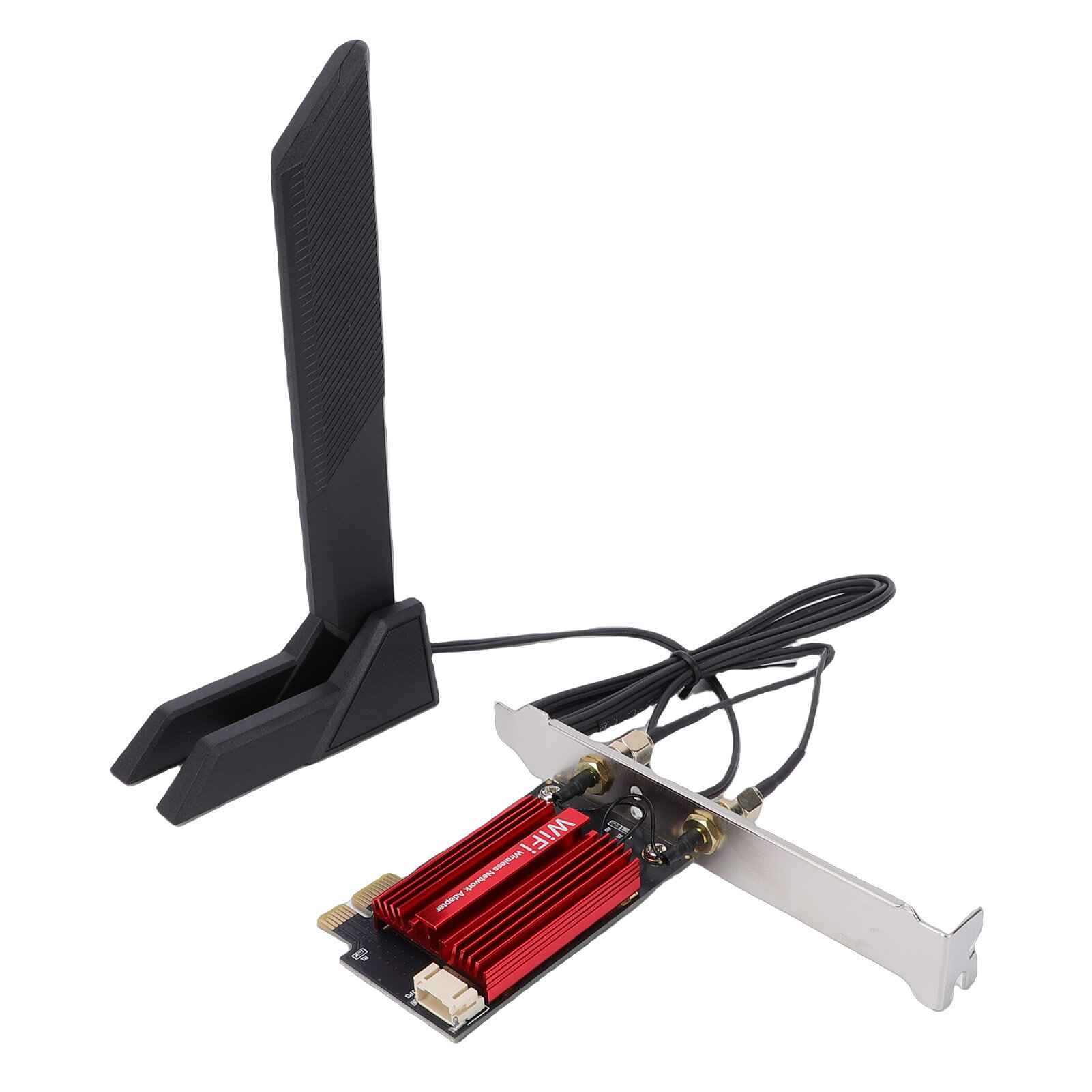 WiFi 7 PCIe карта с Bluetooth 5.4, 2880 Мбит/с, для настольных ПК, с антеннами, поддержка Windows 10/11