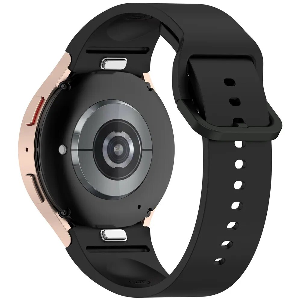 Кнопка быстрого нажатия Силиконовый ремешок для Samsung Galaxy Watch FE 7 44 мм 40 мм 6 Classic 47 мм 43 мм 5 Pro 45 мм 4 46 мм 42 мм