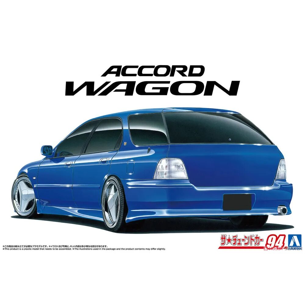 Сборная модель Машинка Aoshima-06986 1/24 Honda Accord CF2 station wagon car model kit