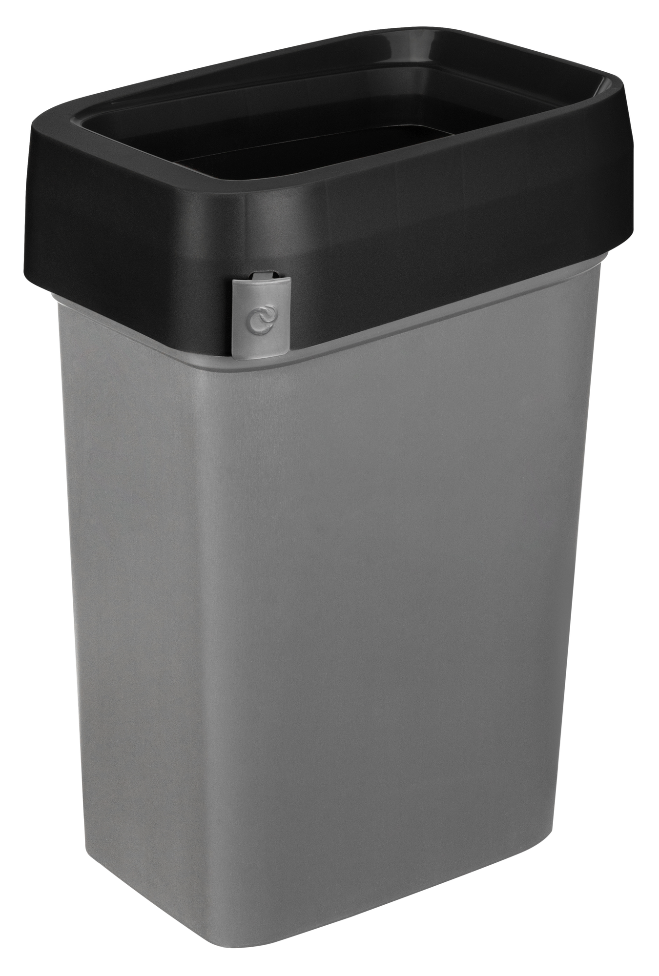 Контейнер для мусора Econova / Эконова SMART BIN PRO БП52458 с крышкой, пластик, серый, 50л / ведро