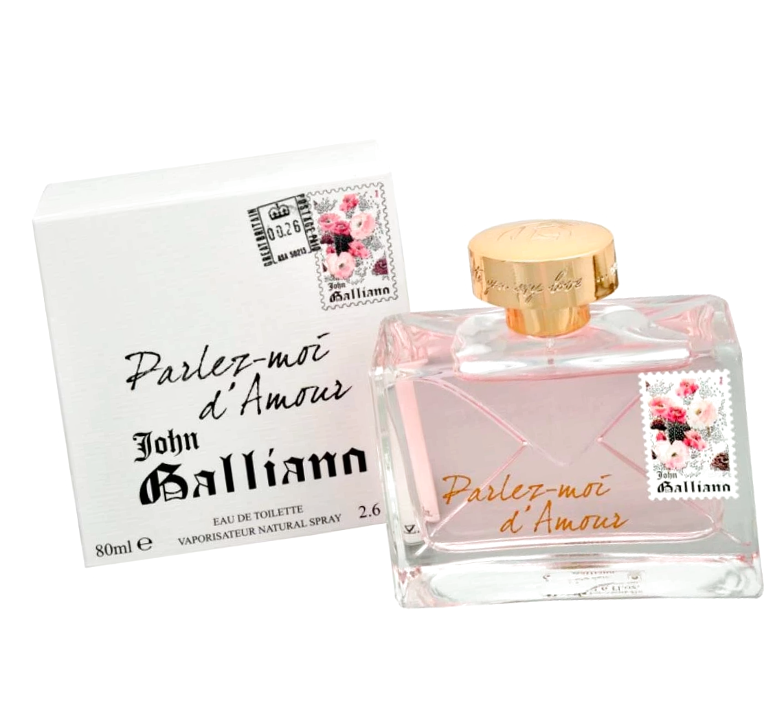 John Galliano Parlez Moi D Amour туалетная вода женская 80 мл - Джон Гальяно Парлез Мой Де Амур Eau De Toilette