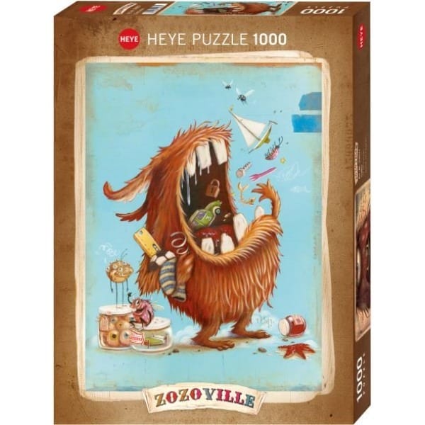 Пазл Heye Zozoville Ненасытный, 1000 элементов, 50x70 см