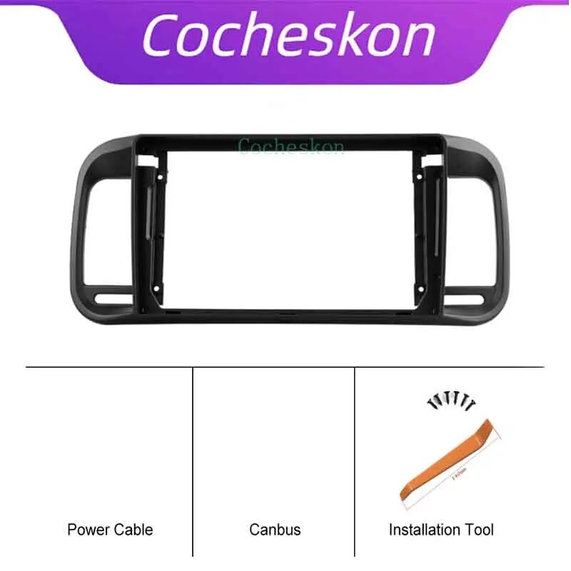 2 Din 9-дюймовый автомобильный радиоприемник, установка DVD, GPS, Mp5, ABS, пластиковая рамка для ПК, лицевая панель для 9-дюймового Brilliance M2 (BS4) 2006-2010 универсал