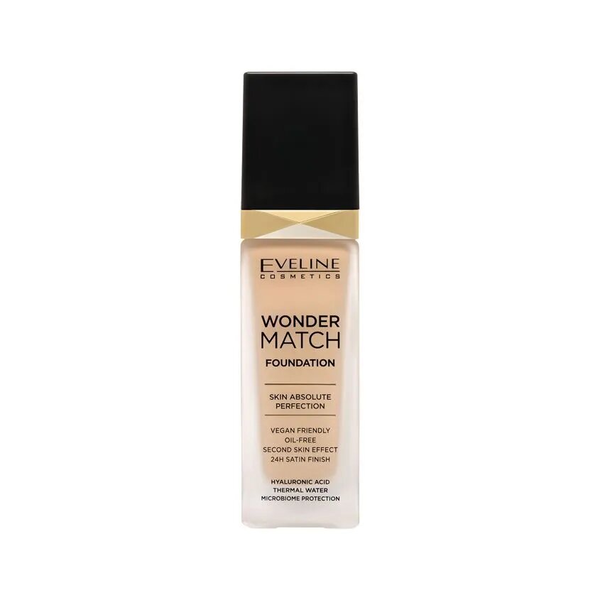 EVELINE Крем тональный для лица WONDER MATCH адаптирующийся тон 25 light beige 30 мл