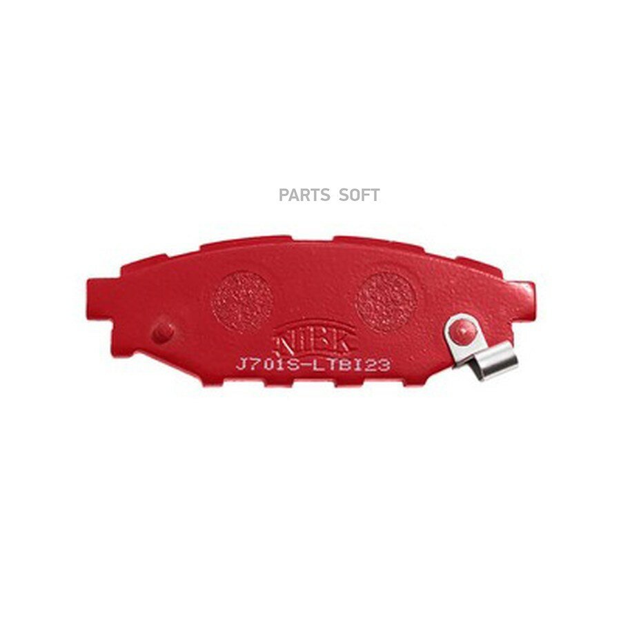 Колодки тормозные дисковые задние Perfomance subaru brz forester (sh) forester (sj) impreza седан (g NIBK PN7501S | цена за 1 шт