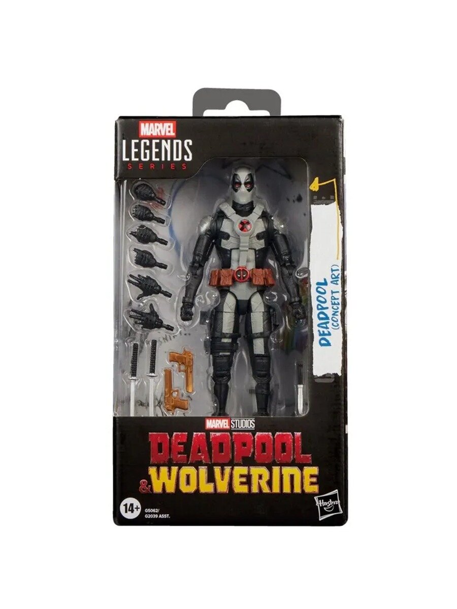 Фигурки Hasbro Marvel Legends Deadpool & Wolverine Series Action Figures Deadpool-16cm; Марвел фигурки