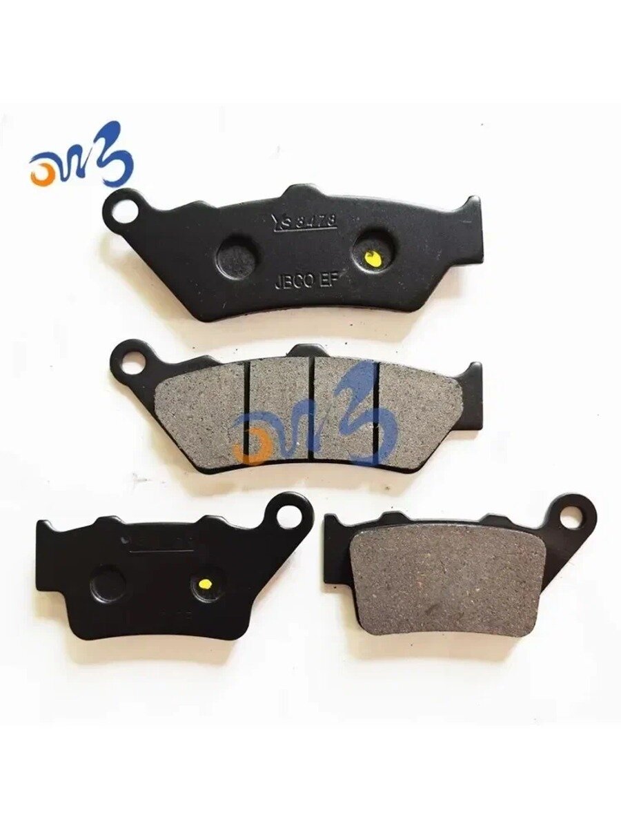 2 пары передняя задняя тормозная колодка накладка для Royal Enfield INTERCEPTER 650 2019 2020 2021 2022 2023 2024