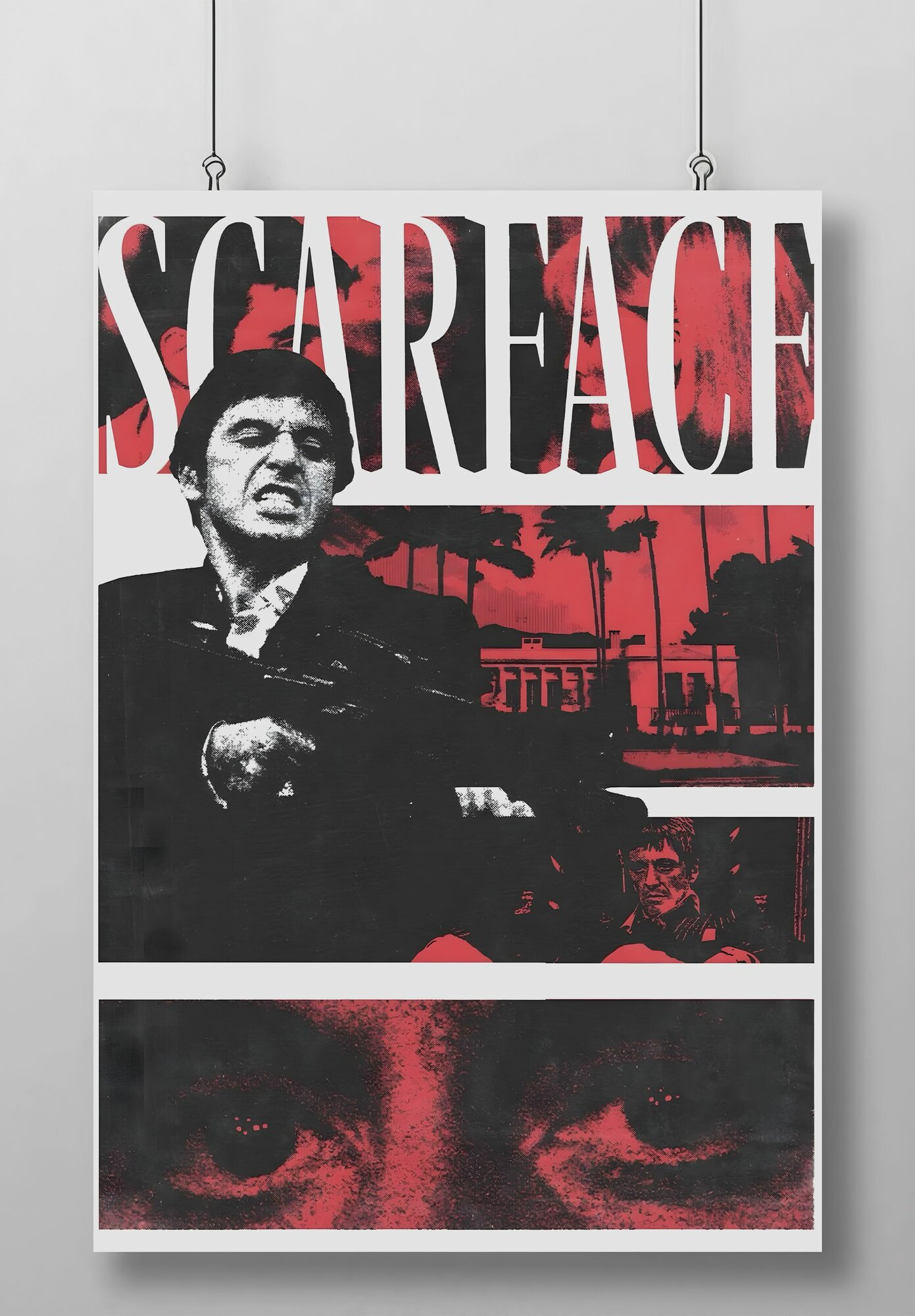 Постер/Плакат Лицо Со Шрамом (Scarface)