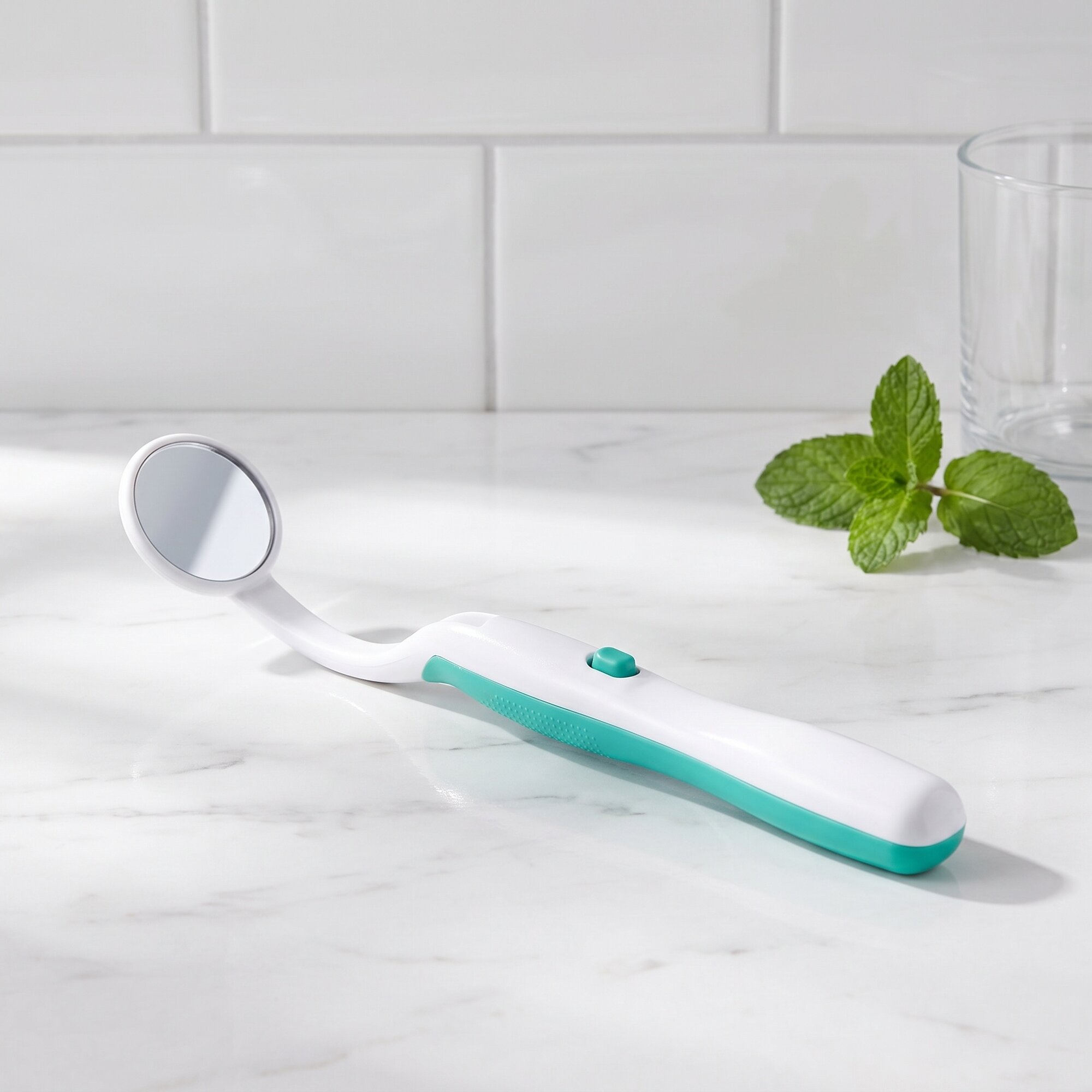 Oral Mirror С Подсветкой LED Антипротивный Зубной Зеркало Для Ухода За Полостью Рта Дома 14 90X2 40X2 00Cm