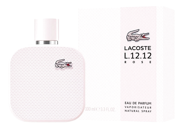 Lacoste L 12 12 Rose парфюмерная вода розовая 100 мл - Лакост Эль 12 12 Розе для женщин