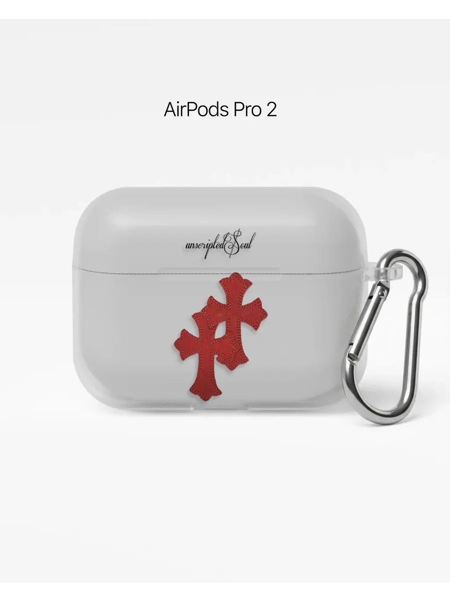 Чехол на AirPods Pro 2 chrome hearts