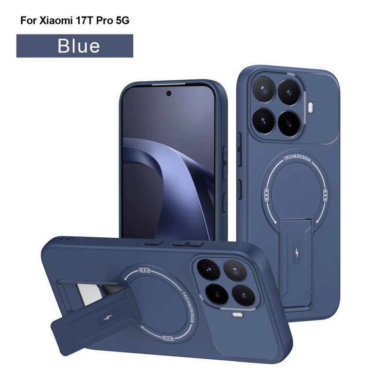 Роскошный Невидимый Чехол-накладка Для Xiaomi 17T/17/15T Pro Max С Xiaomi 17T Pro, Синий, Blue