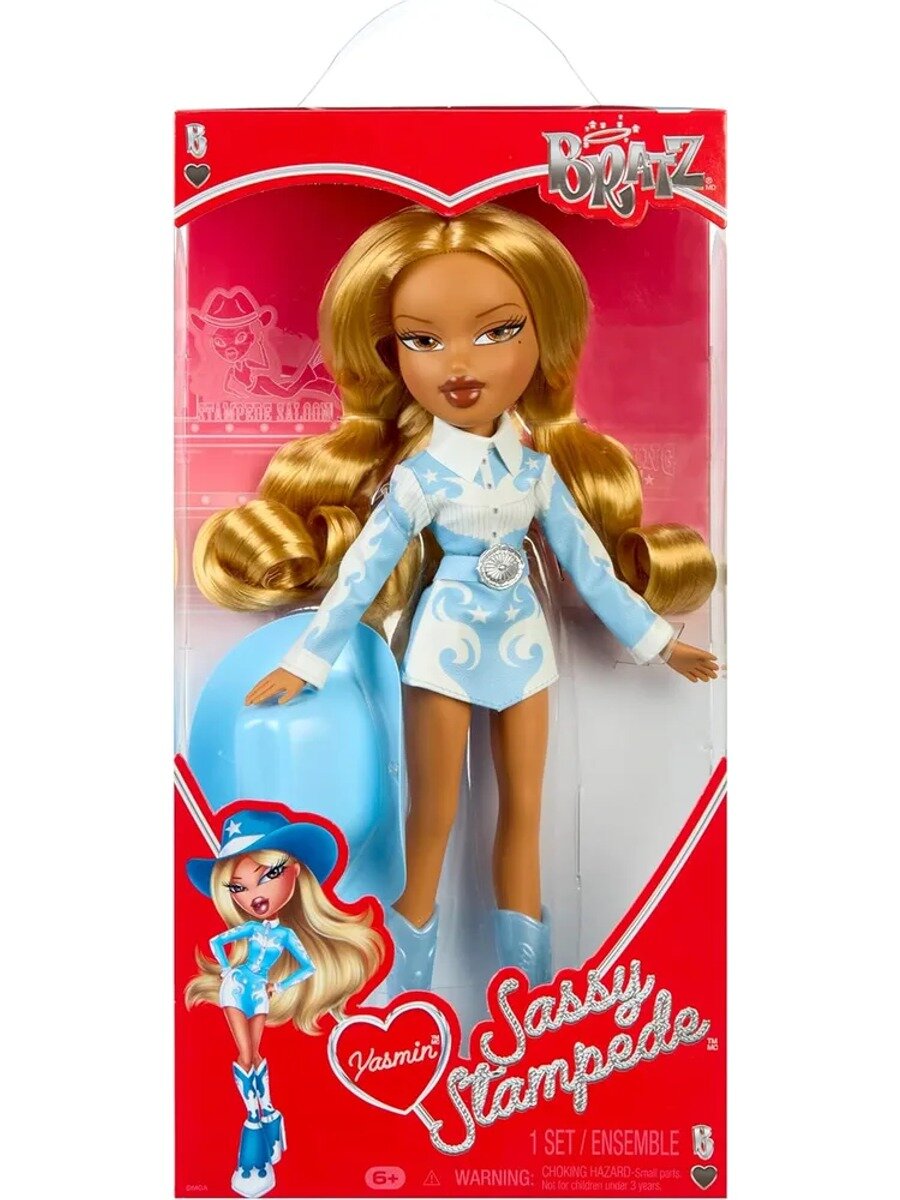 Bratz Sassy Stampede Yasmin , 2026 Новая модная кукла, детская игрушка-подарок ( MGA )