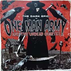 Музыкальный диск ONE MAN ARMY AND THE UNDEAD QUARTET 'The Dark Epic.' (2011 Russian press, IROND CD 11-1770, ex/mint) (CD)
