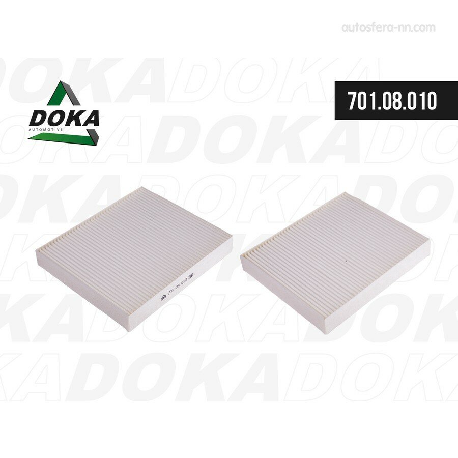 DOKA 70108010 Фильтр салона| 240x209x30 \ГАЗель Next/City/луидор