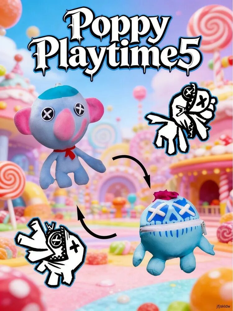 Мягкая игрушка Wrongside Outimals из игры Poppy Playtime: Глава 5