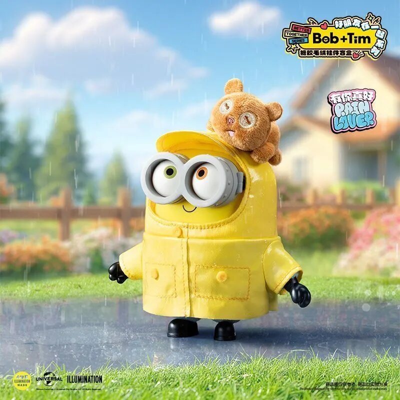 52TOY-Маленькие желтые человечки, хорошие друзья вместе, виниловая подвеска