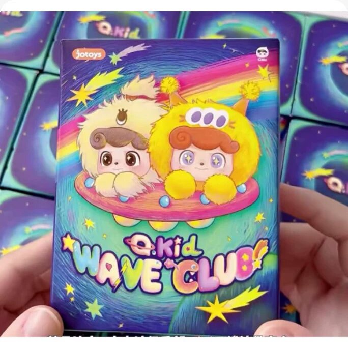 JOTOYS Q-Bao Electro Club MINI Плюшевый Брелок Слепой Бокс - Случайные Два, Нераспечатанные, Неповторяющиеся Скрытые