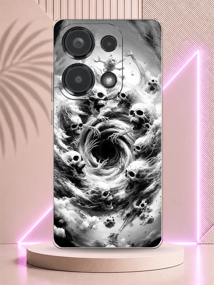 Чехол на Redmi Note 13 Pro Черепа