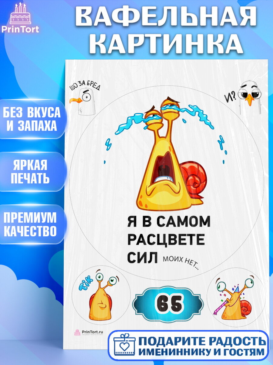 Вафельная картинка для торта с днем рождения. Украшения для торта девушке на День Рождения. Декор для выпечки PrinTort