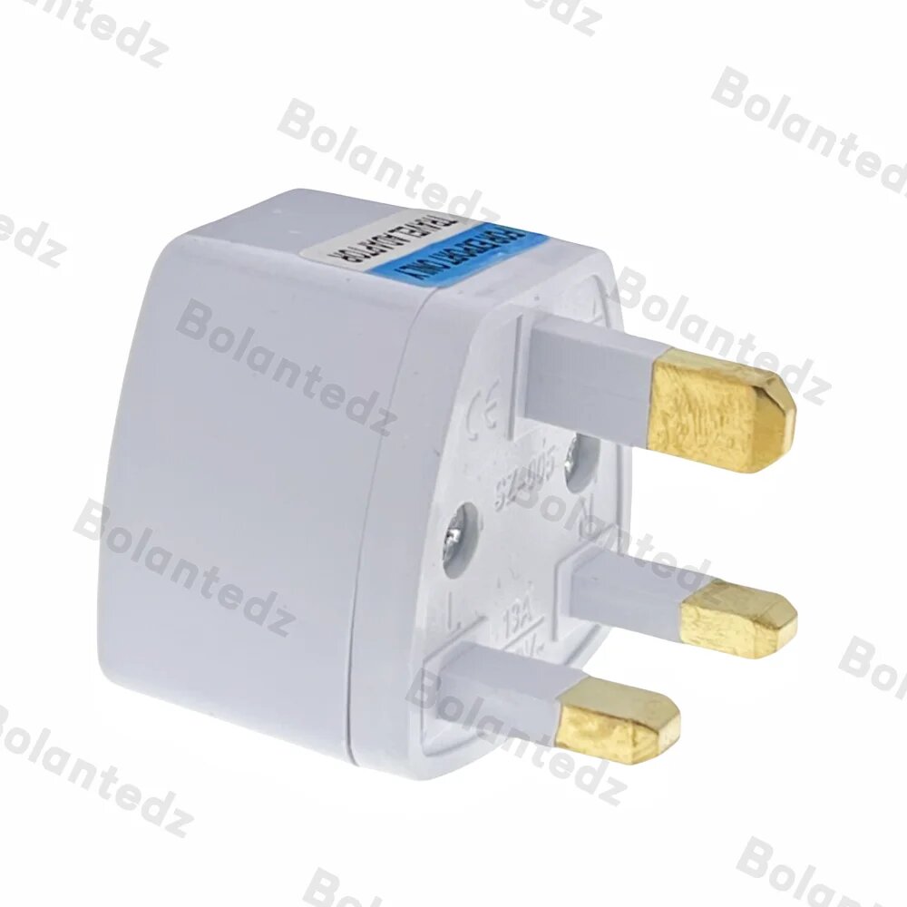 Международный адаптер для штепселя Bolantedz white Pin