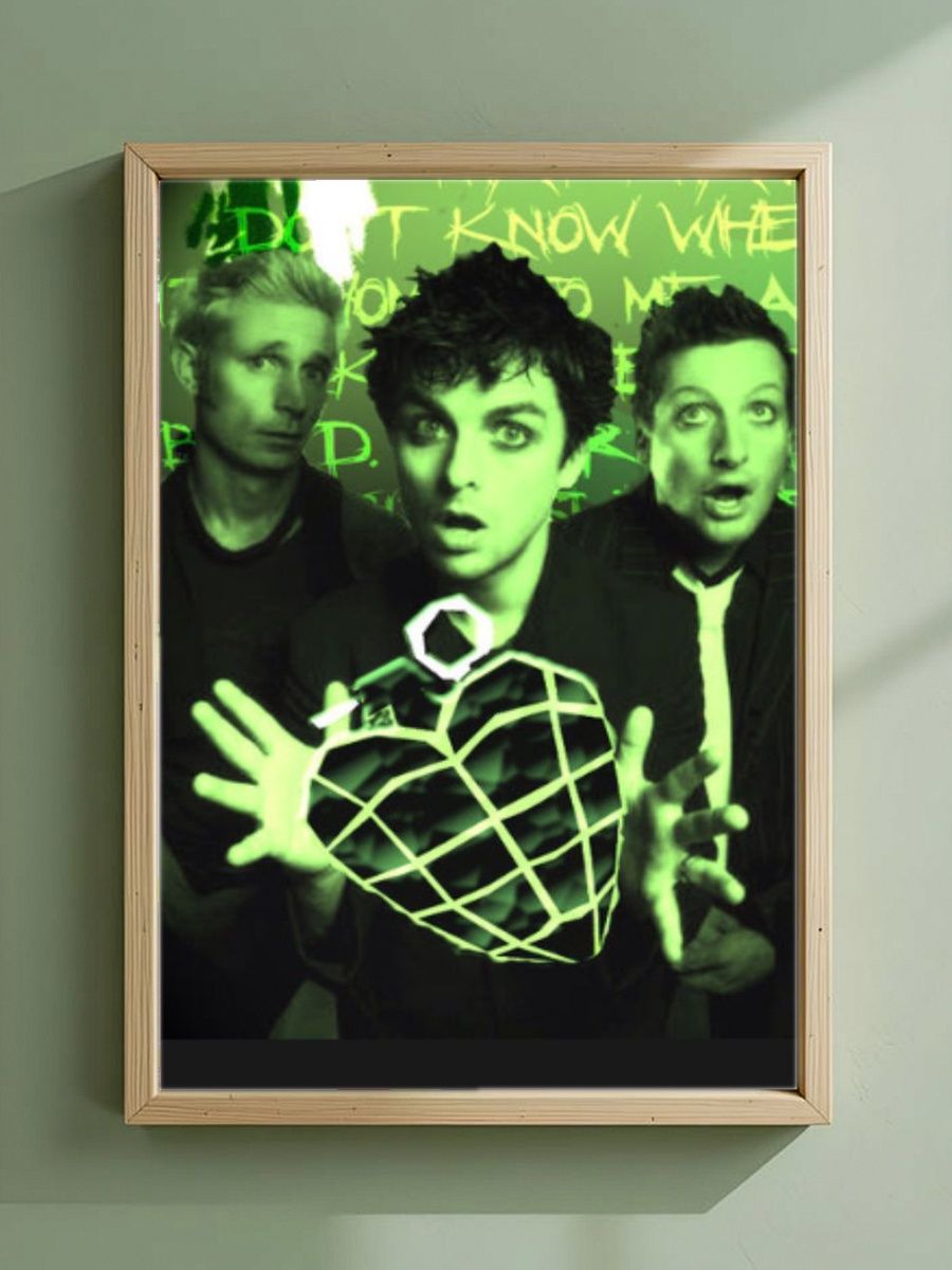 Постер, плакат на стену "Green Day: The Early Years" 42 см х 29,7 см (А3), Без Рамы