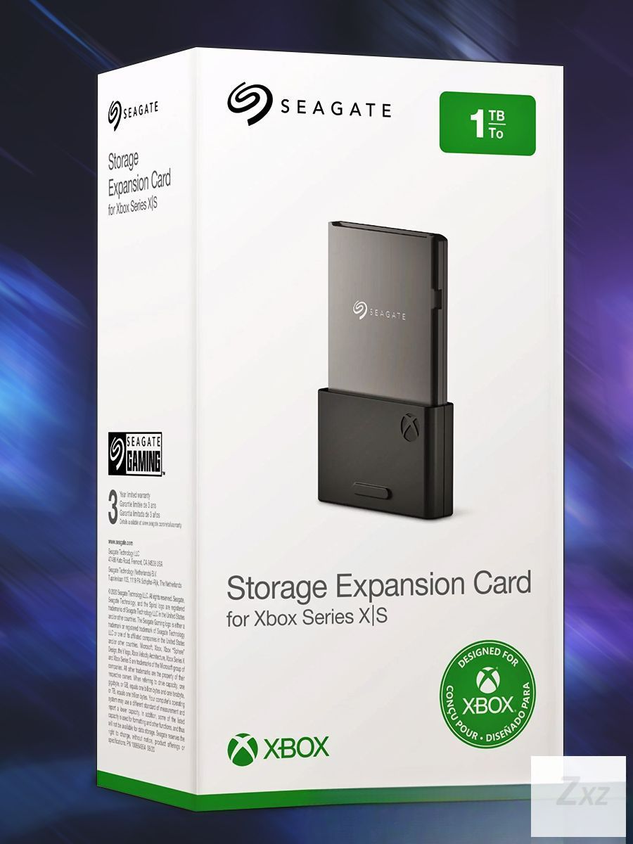 Seagate Карта памяти для Xbox Series XS, Внешний жесткий диск, твердотельный накопитель емкостью 1TB быстрое обновление (STJR1000400)--SD926