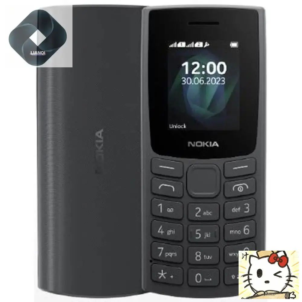 Мобильный телефон Мобильный телефон Nokia 105 SS TA-1569 Charcoal, черный