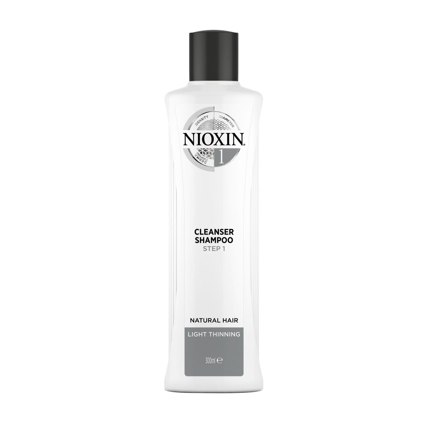 NIOXIN Очищающий шампунь для тонких натуральных волос, с намечающейся тенденцией к выпадению, 300 мл
