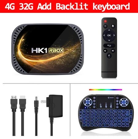 Приставка 4G 32G Add keyboard Европейская вилка (EU Plug)