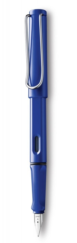 Ручка перьевая Lamy 014 safari, Синий, EF