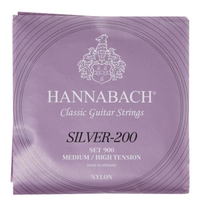 Hannabach 900MHT SILVER 200 Струны для классической гитары