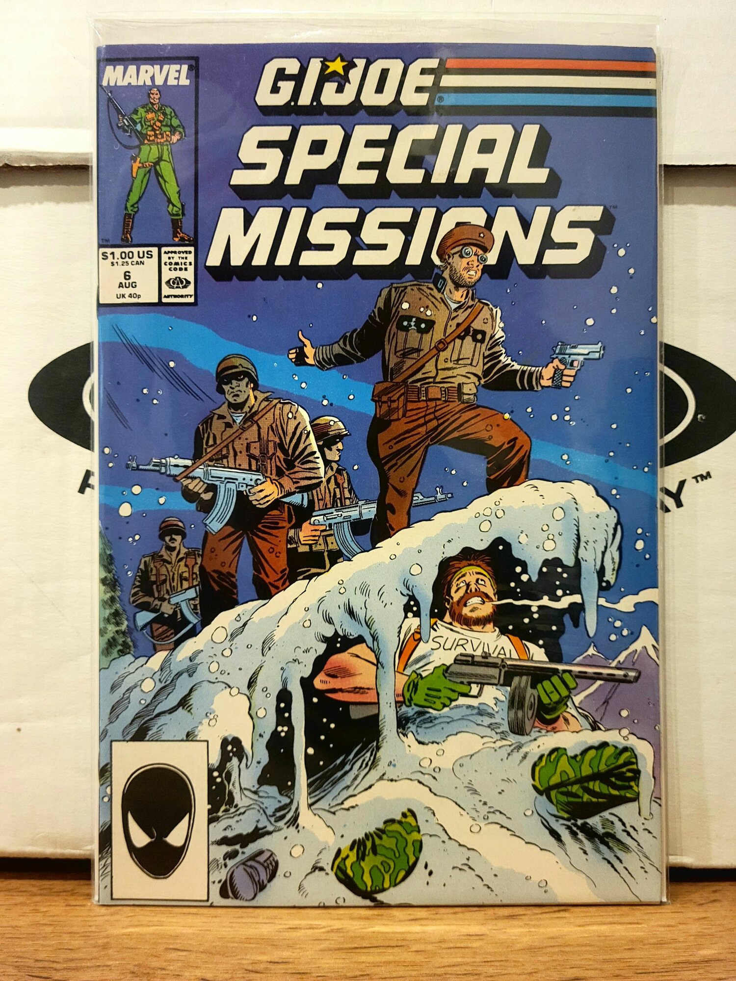Ретро Комикс Gi Joe #6. 1987 Год. Оригинал!