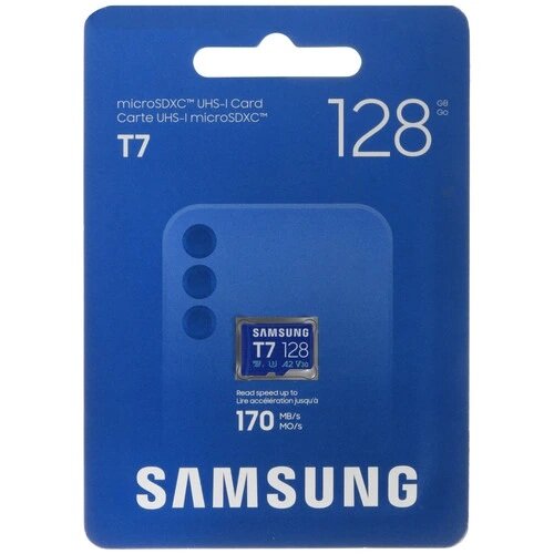 Карта памяти MicroSDXC 128Gb Samsung MB-MB128T/WW T7