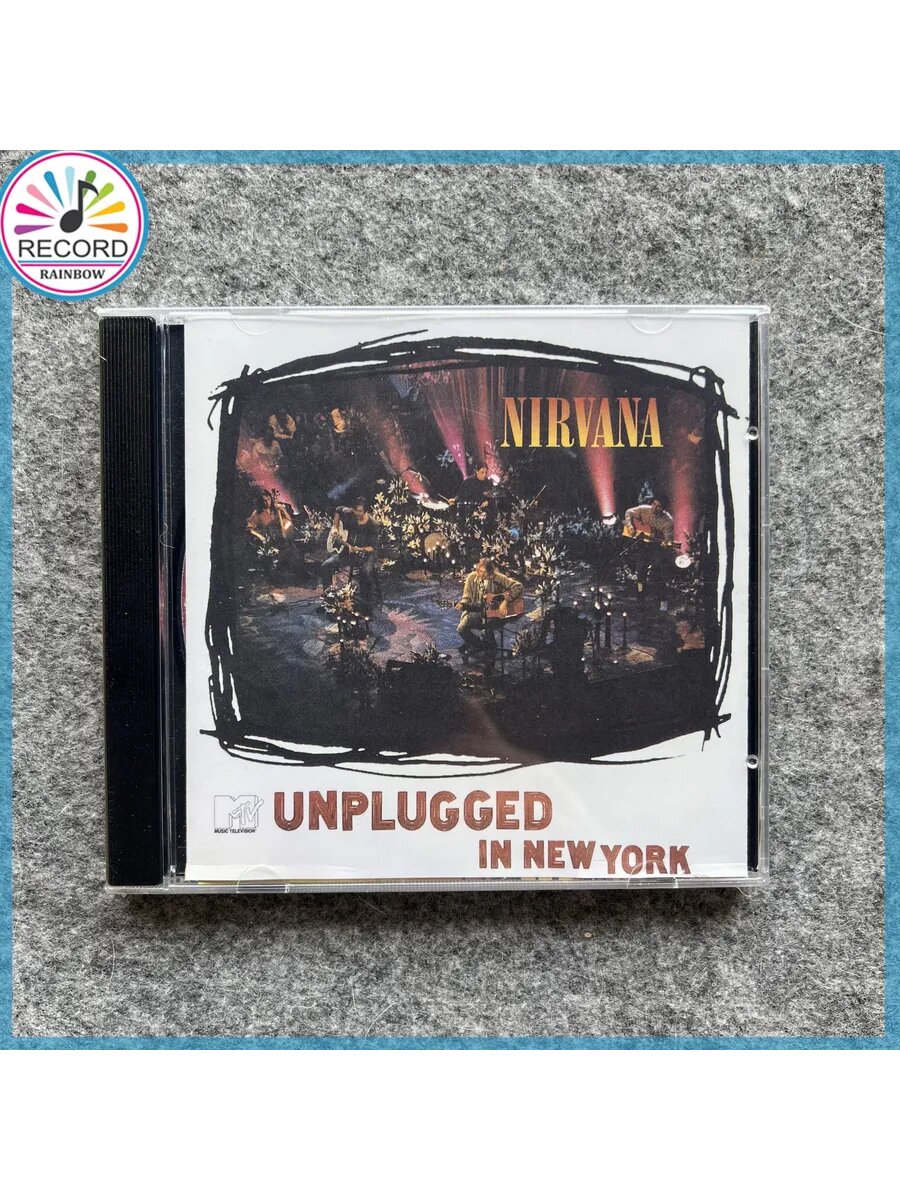 CD Nirvana MTV Unplugged in New York совершенно новый