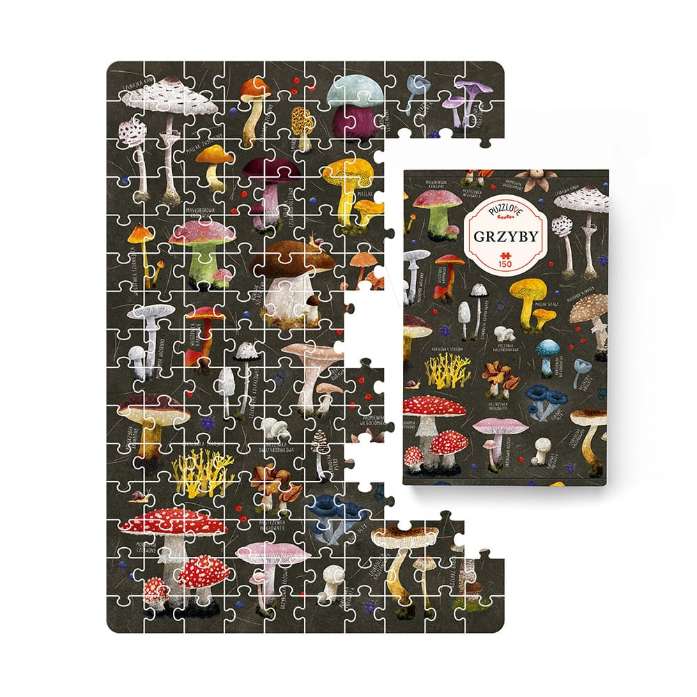 Пазл Puzzlove CzuCzu грибы, 150 элементов
