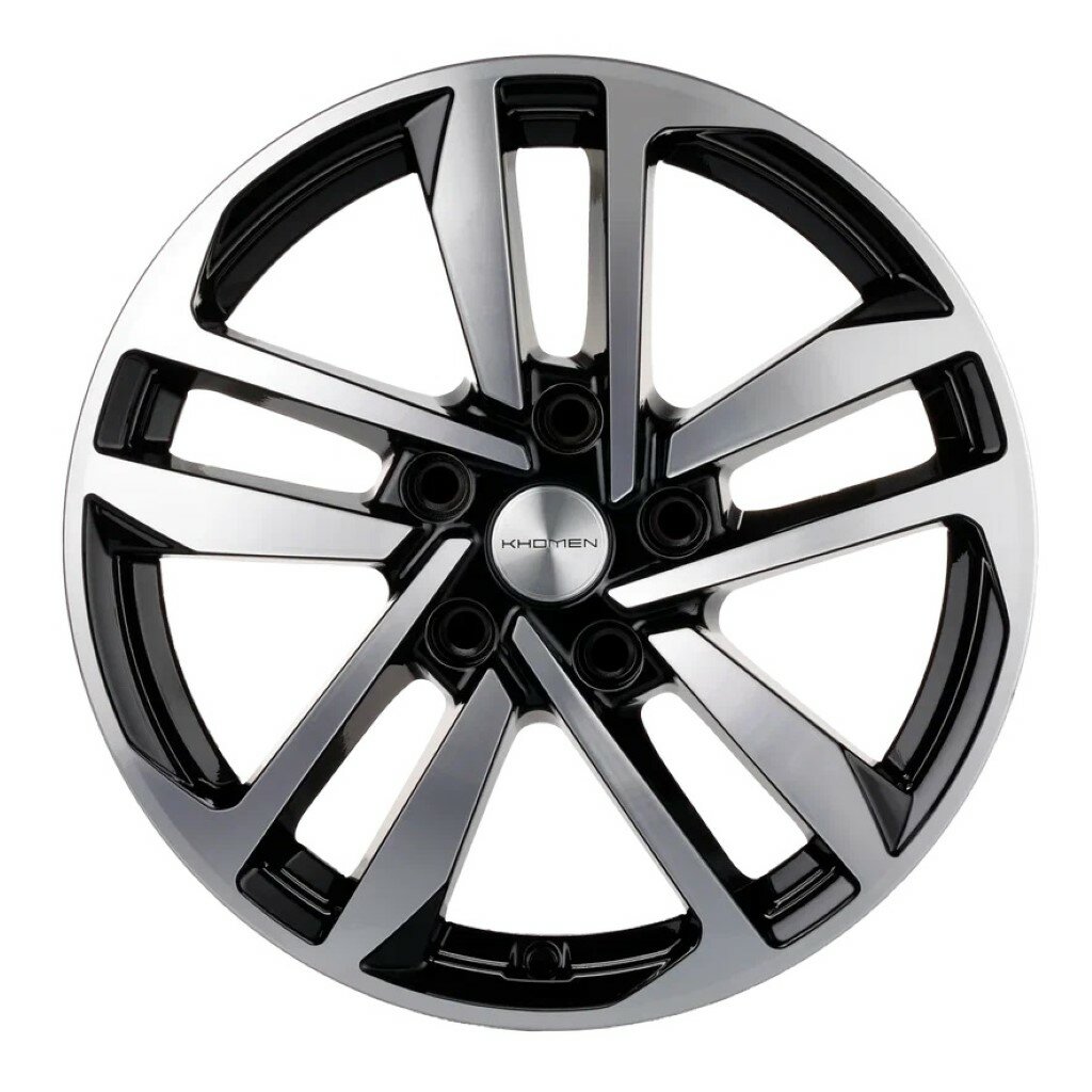 Диск 16 Khomen KHW1612 ZV 16 Qashqai/Tiida 6.5*16 5*114.3 ET40 D66.1 BLACK-FP