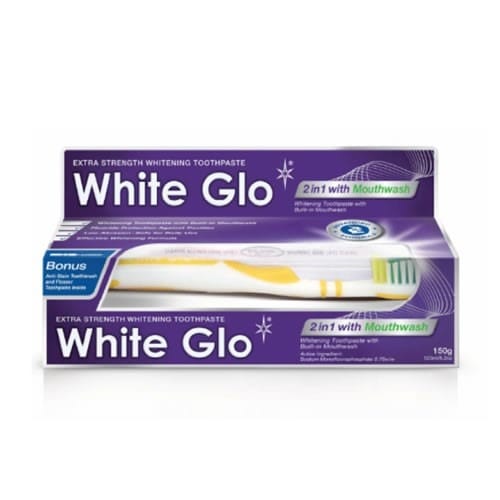 Зубная паста White Glo 2in1 Mouthwash, 100 мл