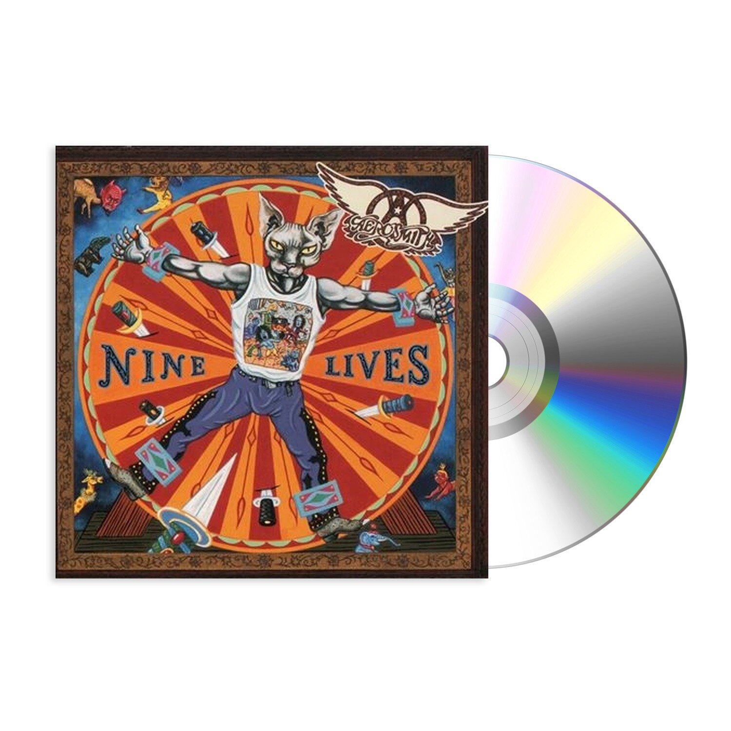Музыка CD Aerosmith - Nine Lives (CD, Album, Reissue, 2023)