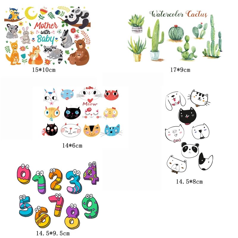Термонаклейки Mom&Kids Цветы и бабочки 5PCS-3