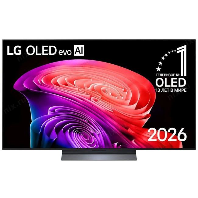 OLED55C6RLA. ARUG LG Телевизор 55' LG/ 55' OLED, Ultra HD, Smart TV(WebOS 26), Wi-Fi 6, Bluetooth v 5.3, MR NFC, 120H