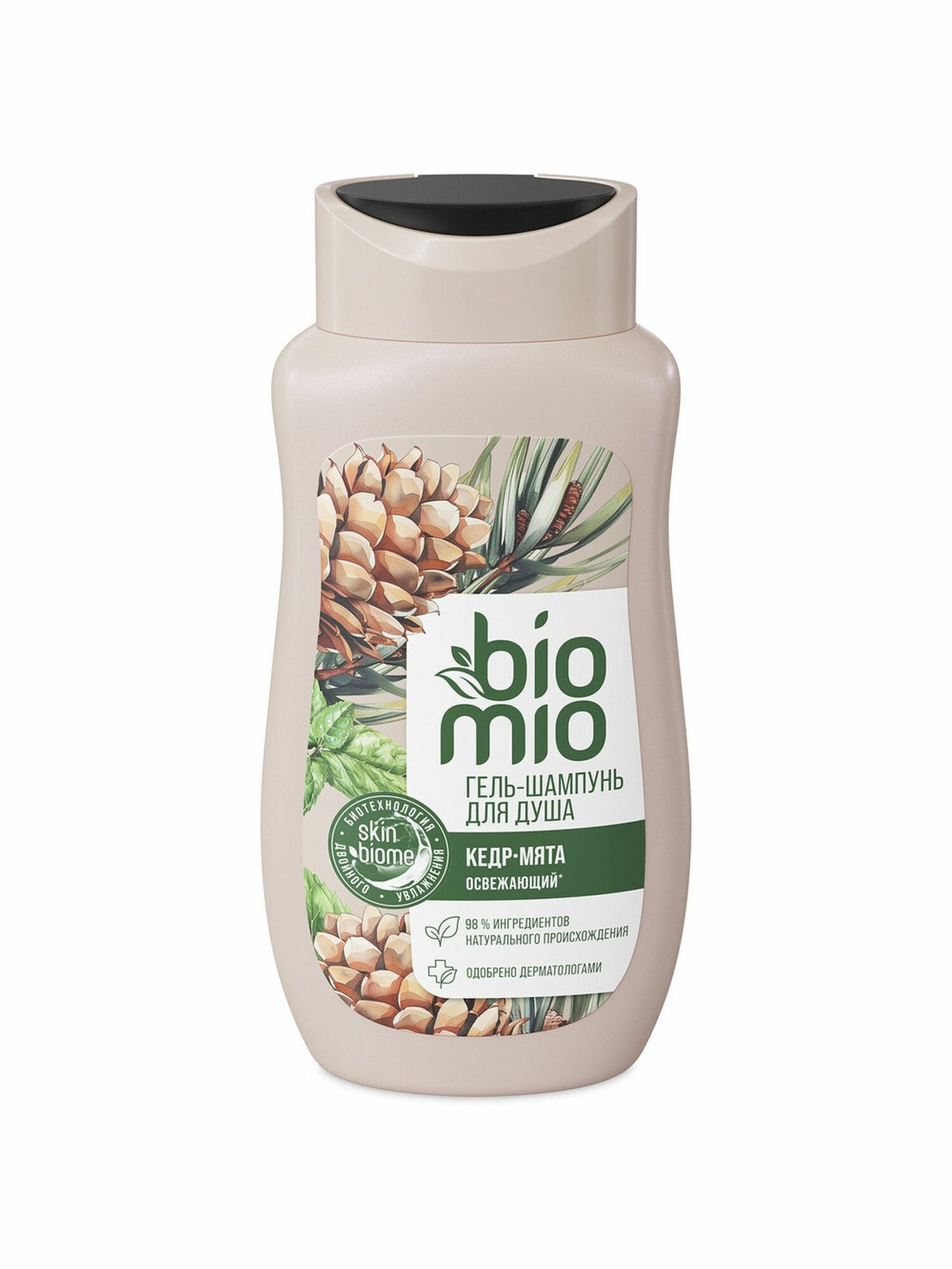 Biomio Shower Gel для душа натур мяты кедра мужчин 250 мл