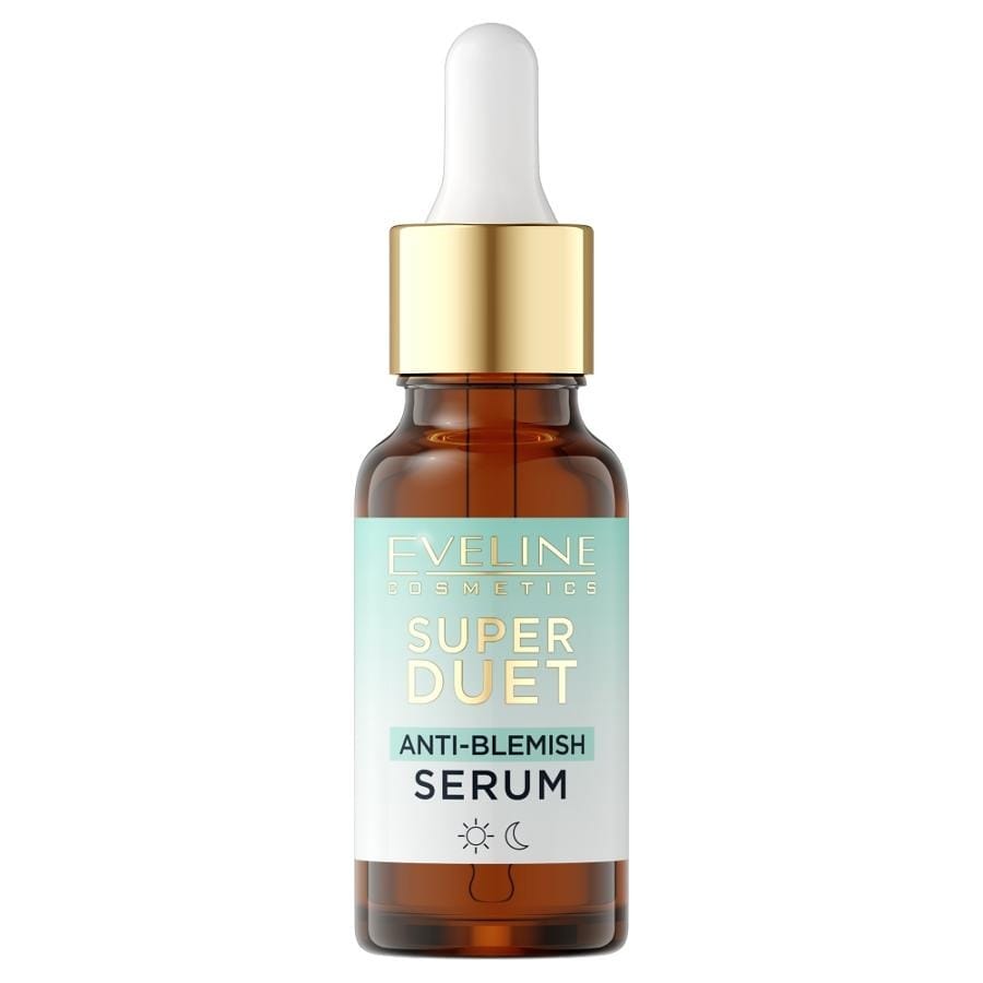 Сыворотка для ухода за кожей Eveline Cosmetics Super Duet против несовершенств, 18 мл
