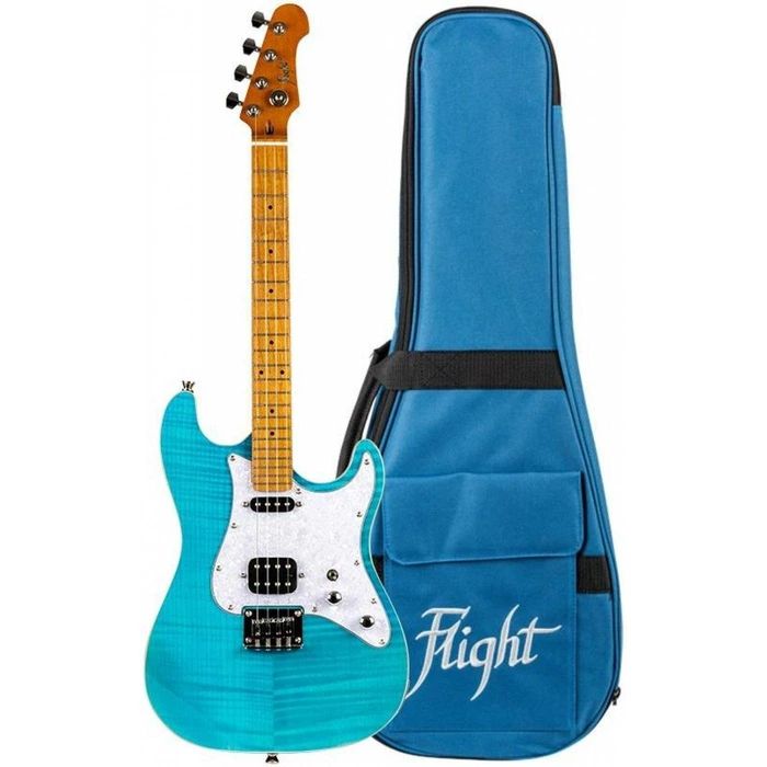 Flight Pathfinder Baritone OBL Электроукулеле